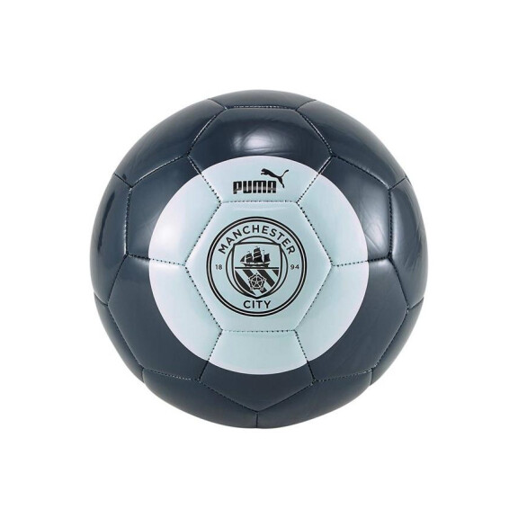 Piłka Puma MCFC FTBL ARCHIVE BALL 08384701 Niebieska - Rozmiar 5