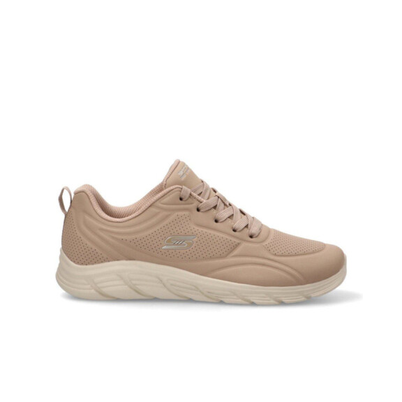 Buty damskie Skechers BOBS B FLEX LO - COOL EASE 117715TAN Beżowe - Rozmiar 38,5