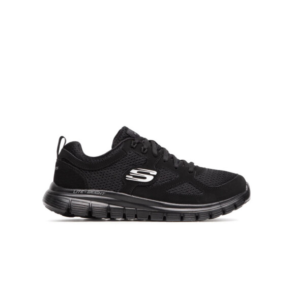 Buty męskie Skechers BURNS AGOURA 52635BBK Czarne - Rozmiar 42,5