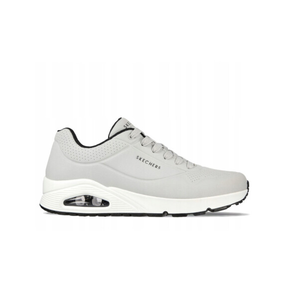 Buty męskie Skechers UNO STAND ON AIR 52458LGBK Szare - Rozmiar 42,5