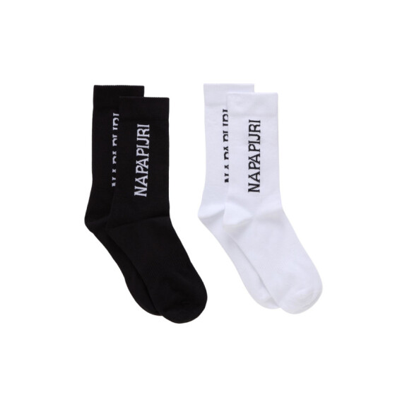 Skarpetki Napapijri F-HOKU SOCKS 1 PACK X2 NP0A8B35MZL Czarne - Rozmiar ML