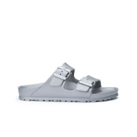 Klapki damskie Birkenstock ARIZONA EVA NARROW 1003491 Srebrne - Rozmiar 37