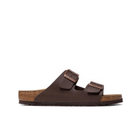 Klapki męskie Birkenstock ARIZONA BF REGULAR 0051701 Brązowe - Rozmiar 46