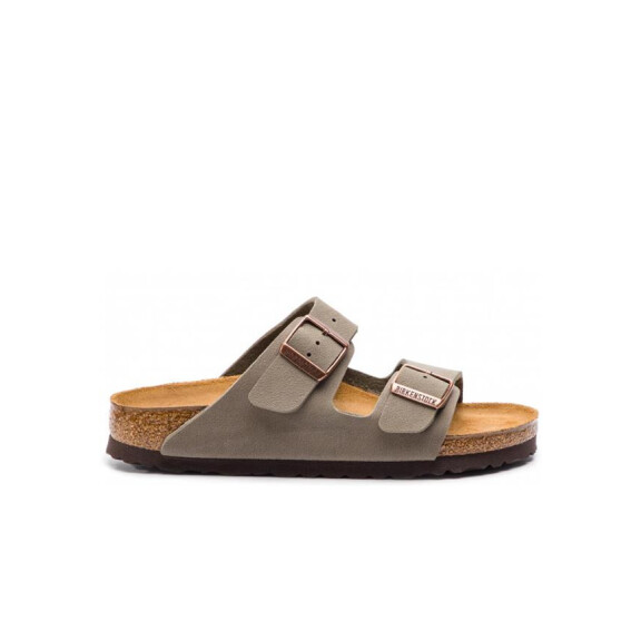 Klapki damskie Birkenstock ARIZONA BFBC NARROW 0151213 Szare - Rozmiar 40