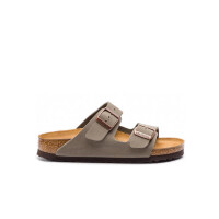 Klapki damskie Birkenstock ARIZONA BFBC NARROW 0151213 Szare - Rozmiar 42