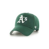 Czapka 47 Brand MLB Oakland Athletics Raised Basic '47 MVP B-RAC18CTP-DG Zielona - Rozmiar OS