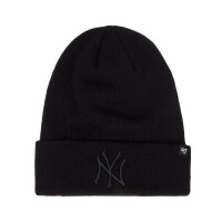 Czapka 47 Brand MLB NEW YORK YANKEES RAISED '47 CUFF NKIT B-RKN17ACE-BKD Czarna - Rozmiar OSFA