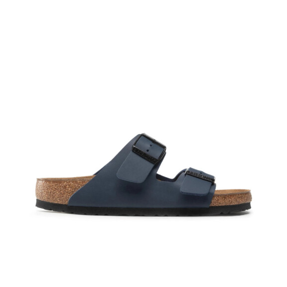 Klapki męskie Birkenstock ARIZONA BF REGULAR 0051751 Niebieskie - Rozmiar 40