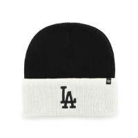 Czapka 47 Brand LOS ANGELES DODGERS CUFF KNIT B-CAMPS12ACE-BK Biała - Rozmiar OSFA