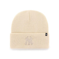 Czapka 47 Brand NEW YORK YANKEES CUFF KNIT B-HYMKR17ACE-NTN Beżowa - Rozmiar OSFA