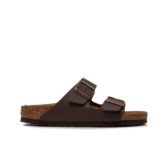 Klapki damskie Birkenstock ARIZONA BF NARROW 0051703 Brązowe - Rozmiar 36