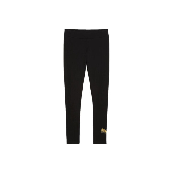 Spodnie damskie Puma ESS METALLIC LEGGINGS 68500051 Czarne - Rozmiar L