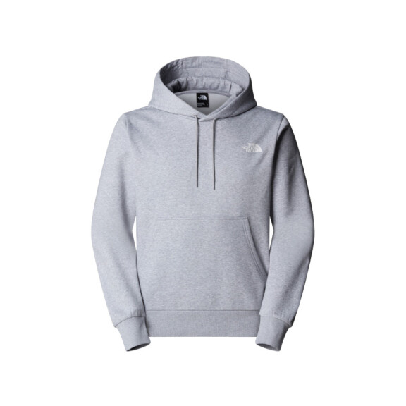 Bluza męska The North Face M SIMPLE DOME HOODIE NF0A89FCDYX Szara - Rozmiar XL