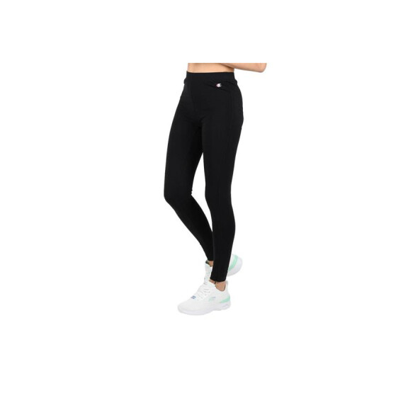 Spodnie damskie Champion LEGGINGS 114903KK001 Czarne - Rozmiar S