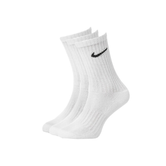 Skarpetki męskie Nike 3PP VALUE COTTON CREW SX4508101 Białe - Rozmiar L