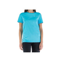 Koszulka damska Champion CREWNECK T-SHIRT 114912BS128 Niebieska - Rozmiar M