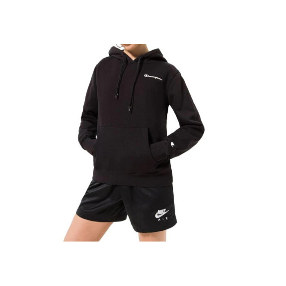 Bluza damska Champion HOODED SWEATSHIRT 115395KK001 Czarna - Rozmiar S
