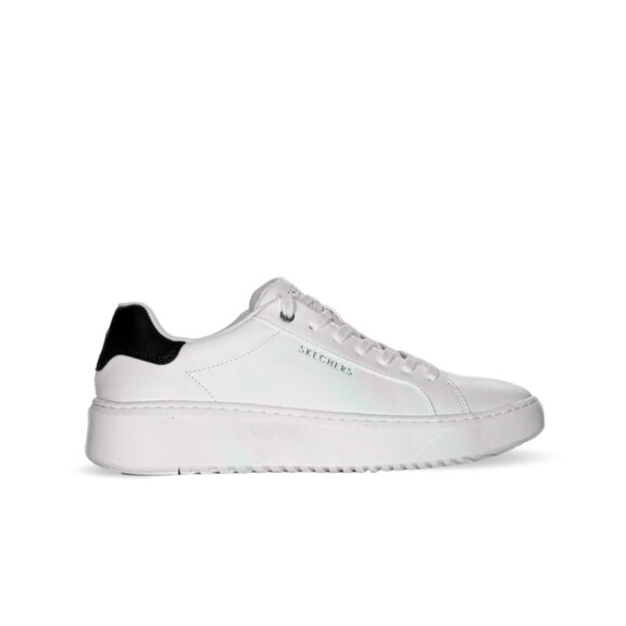 Buty męskie Skechers COURT BREAK SUIT SNEAKER 183175WHT Białe - Rozmiar 44