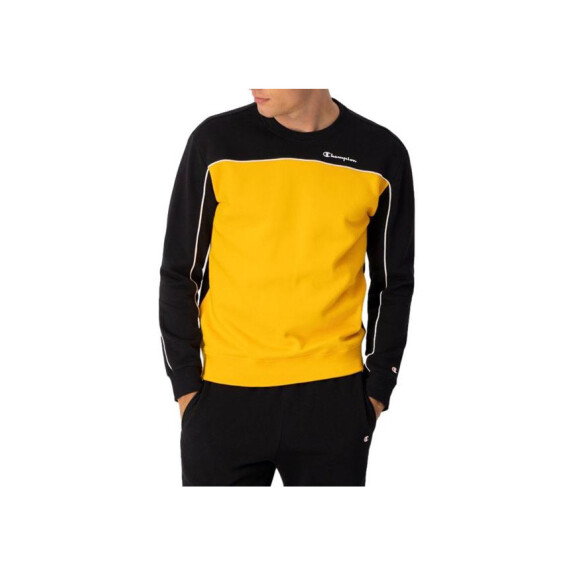 Bluza męska Champion CREWNECK SWEATSHIRT 217852KK001 Czarna - Rozmiar S
