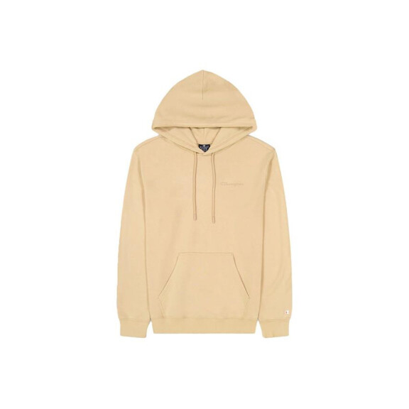 Bluza męska Champion HOODED SWEATSHIRT 218535MS073 Beżowa - Rozmiar 2XL
