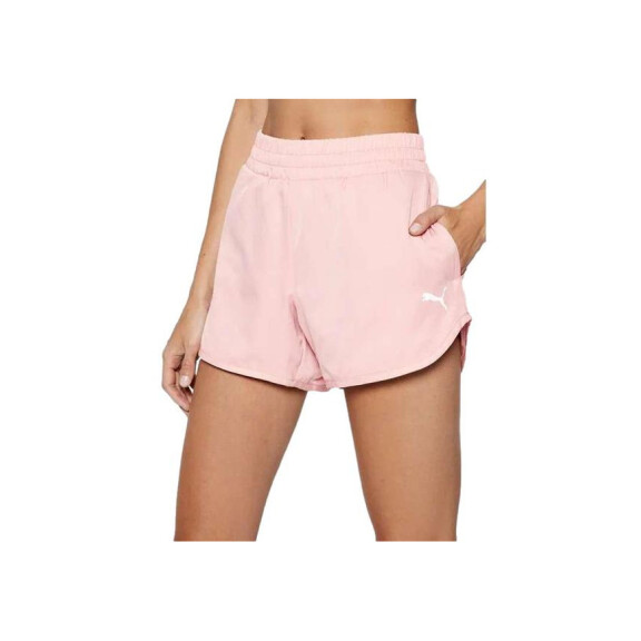 Szorty damskie Puma ACTIVE 4 WOVEN SHORTS 58686280 Różowe - Rozmiar L