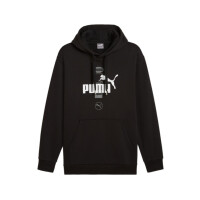 Bluza męska Puma POWER GRAPHIC HOODIE FL 68174101 Czarna - Rozmiar S