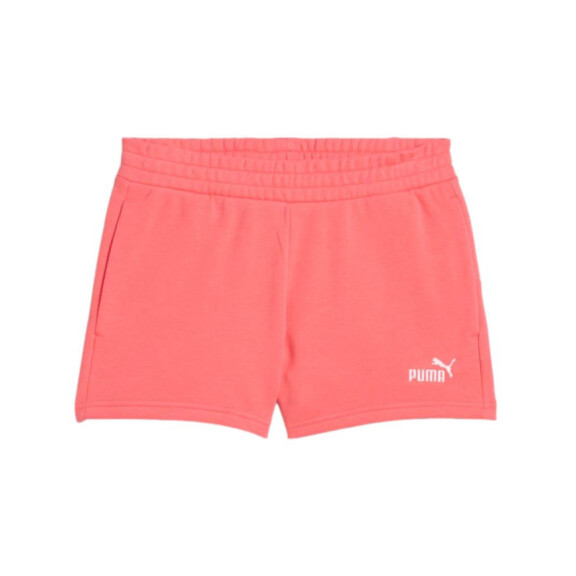 Szorty damskie Puma ESS SMALL LOGO 4 SHORTS 68243924 Pomarańczowe - Rozmiar M