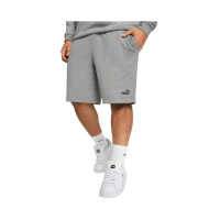 Szorty męskie Puma ESS LOGO SHORTS 10 68259403 Szare - Rozmiar M