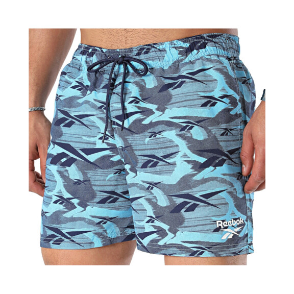Szorty męskie Reebok SWIM SHORT ZEKE 71067BL Niebieskie - Rozmiar S