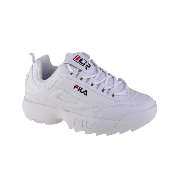 Buty dziecięce Fila DISRUPTOR FFT002910004 Białe - Rozmiar 39