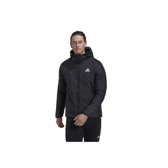 Kurtka męska adidas Performance BSC HOOD INS J HG6276 Czarna - Rozmiar S