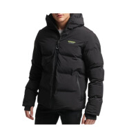 Kurtka męska Superdry HOODED BOXY PUFFER JACKET MS311478A02A Czarna - Rozmiar M