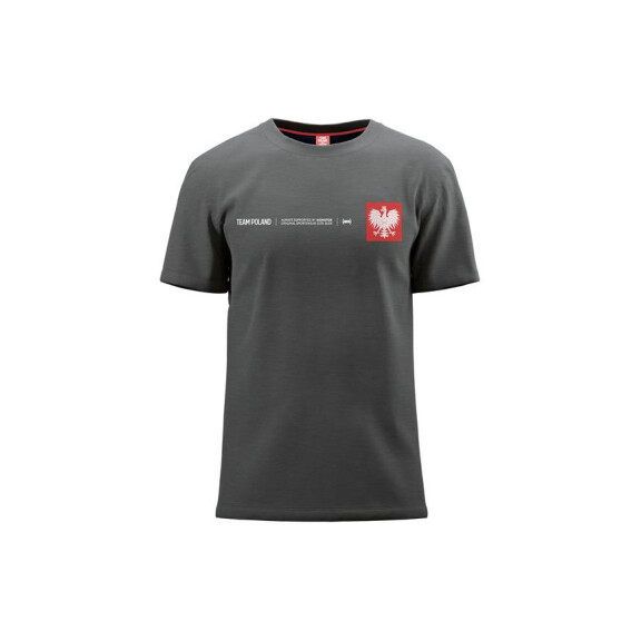 Koszulka męska Monotox TP MINI EAGLE GRAPH MELANGE MX22051 Szara - Rozmiar M