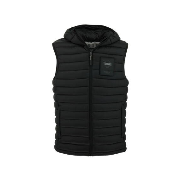 Kamizelka męska Monotox VEST INSULATOR BLACK / BLACK MX23081 Czarna - Rozmiar 2XL
