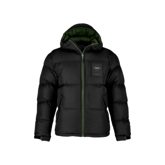 Kurtka męska Monotox PUFFER BLACK / GREEN MX23090 Czarna - Rozmiar L