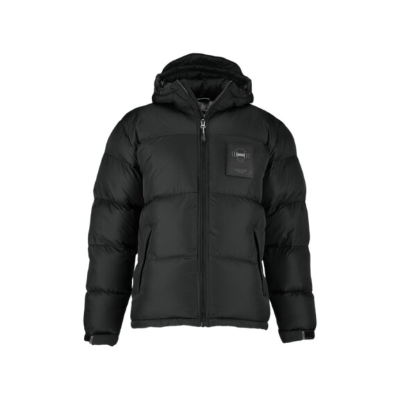 Kurtka męska Monotox PUFFER BLACK / BLACK MX23091 Czarna - Rozmiar L