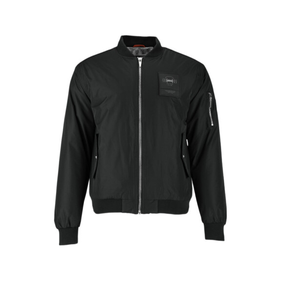 Kurtka męska Monotox BOMBARDIER BLACK / RED MX23108 Czarna - Rozmiar 2XL