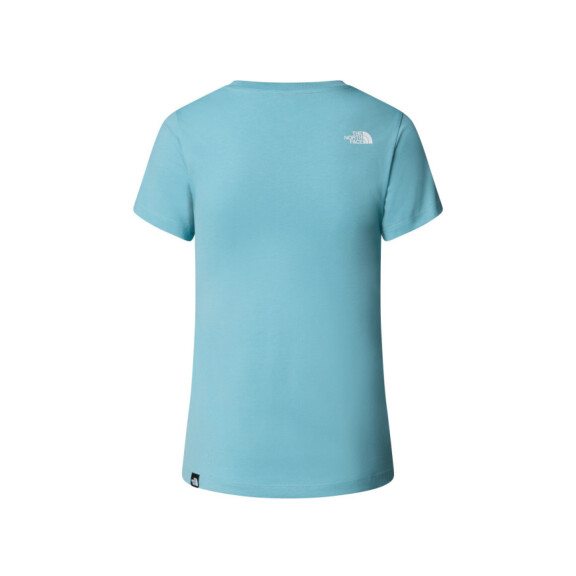 Koszulka damska The North Face W SS SD SLIM TEE NF0A87NHBOA Niebieska - Rozmiar M