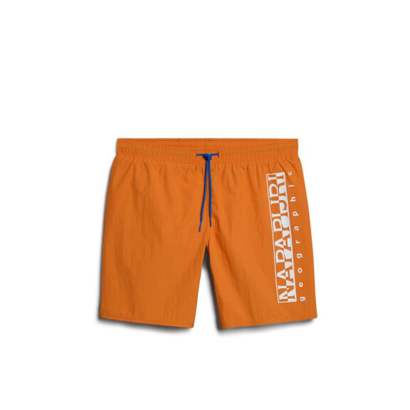 Szorty męskie Napapijri V-BOX NP0A4GAHA1Z Pomarańczowe - Rozmiar L