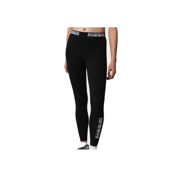 Spodnie damskie Napapijri M-BOX LEGGINGS 4 NP0A4GKT041 Czarne - Rozmiar S