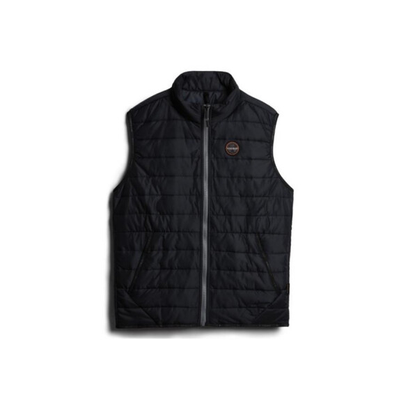 Kamizelka męska Napapijri ACALMAR VEST 6 NP0A4H8G041 Czarna - Rozmiar M