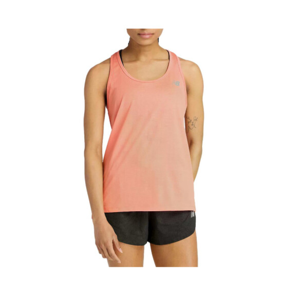 Koszulka damska New Balance SPORT TANK WT51253FAR Pomarańczowa - Rozmiar S