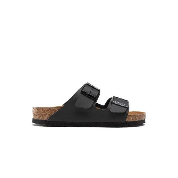 Klapki męskie Birkenstock ARIZONA BF REGULAR 0051791 Czarne - Rozmiar 47