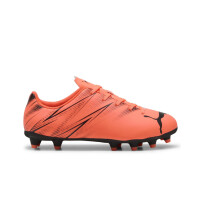 Buty dziecięce Puma ATTACANTO FG/AG JR 10748014 Pomarańczowe - Rozmiar 34
