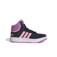 Buty dziecięce adidas Core HOOPS MID 3.0 K GW6902 Czarne - Rozmiar 38 2/3