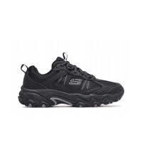 Buty męskie Skechers STAMINA AT UPPPER STITCH 237527BBK Czarne - Rozmiar 45,5