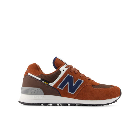 Buty męskie New Balance 574 U5744DM Brązowe - Rozmiar 44