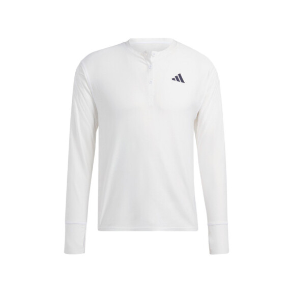 Koszulka adidas Performance MTBR UNI HENLEY IN8148 Biała - Rozmiar L