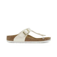 Klapki dziecięce Birkenstock GIZEH KIDS BF REGULAR 1029851 Białe - Rozmiar 38