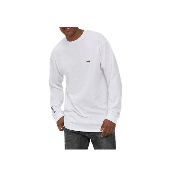 Bluza męska Vans MN ORIGINAL DNA SIDE VN0A5E8DWHT1 Biała - Rozmiar S